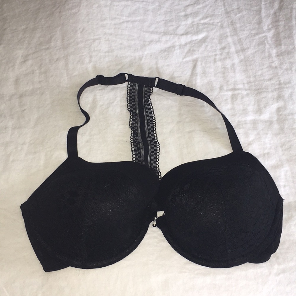 H&M Black racer back bra